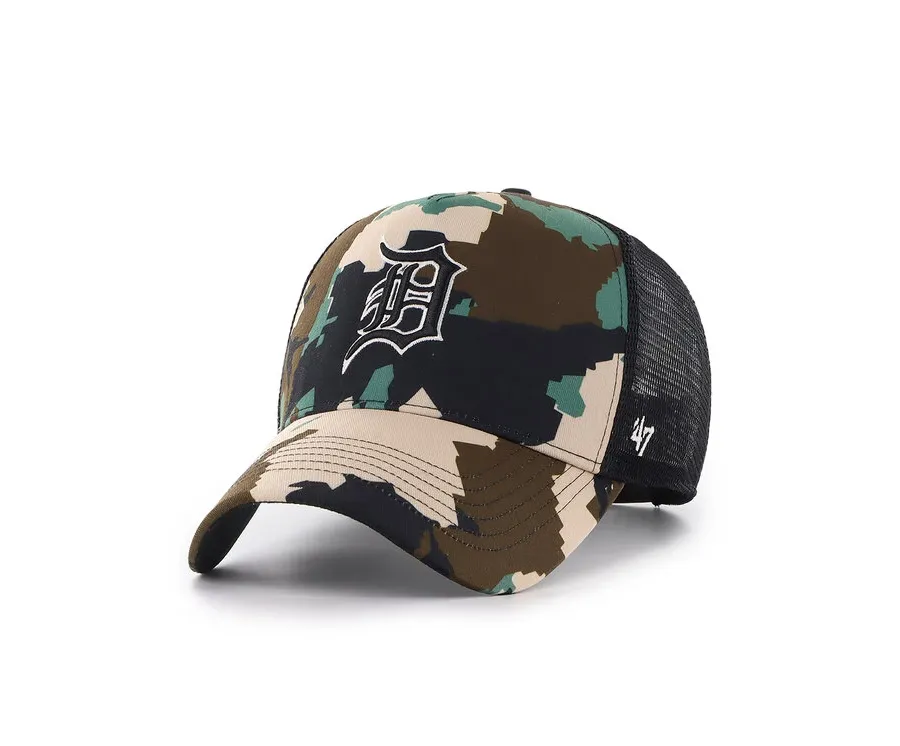 obrazek 1 47 Brand Czapka z daszkiem MLB Detroit Tigers Digital Star ’47 OFFSIDE B-DGTSO09PTP Brązowy