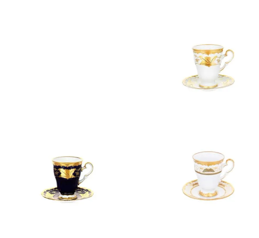obrazek 2 Zestaw filiżanka i spodek z porcelany