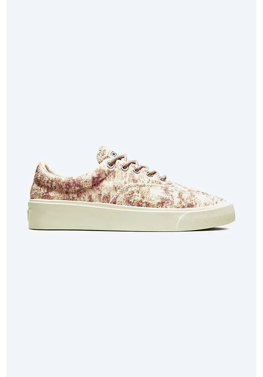 obrazek 1 Converse tenisówki x John Elliott Skid Grip OX męskie kolor brązowy 172577C-BROWN