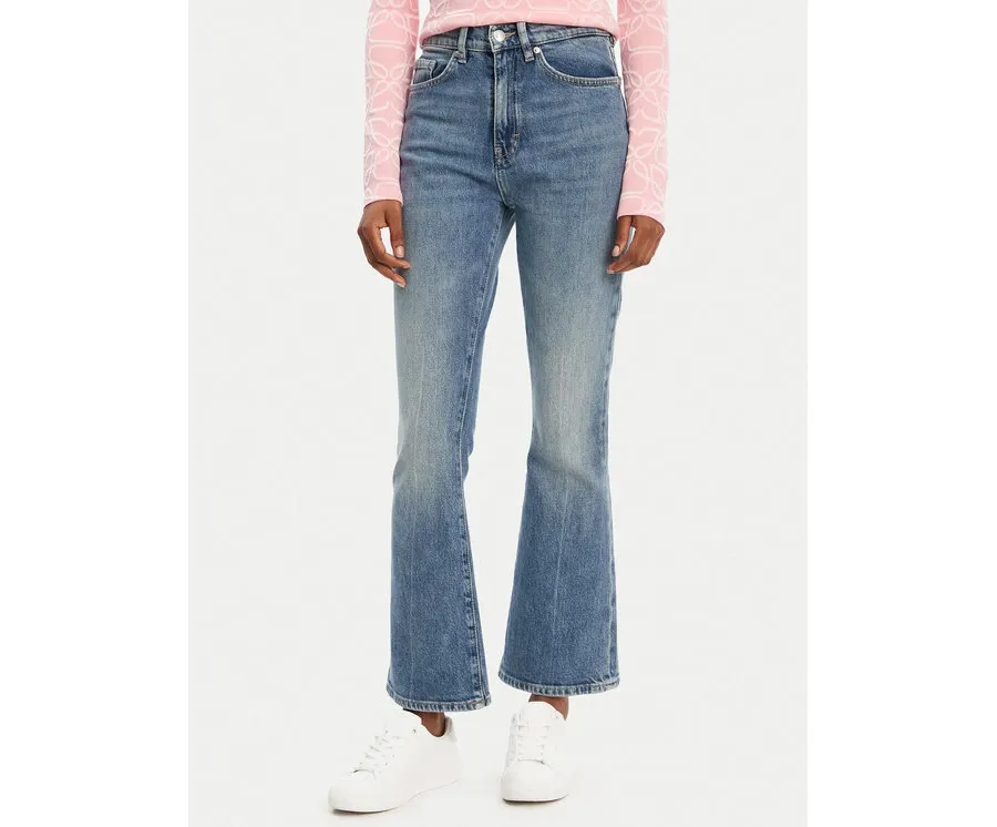 obrazek 1 HUGO Jeansy Geflare_2 50541493 Niebieski Skinny Fit