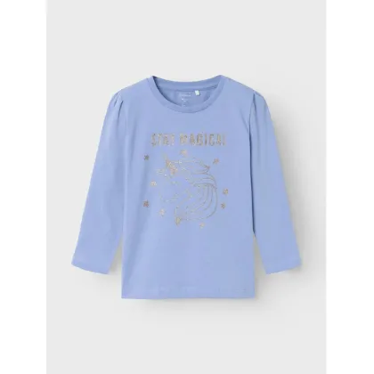 Zdjęcie NAME IT Bluzka Bimme 13226439 Niebieski Regular Fit