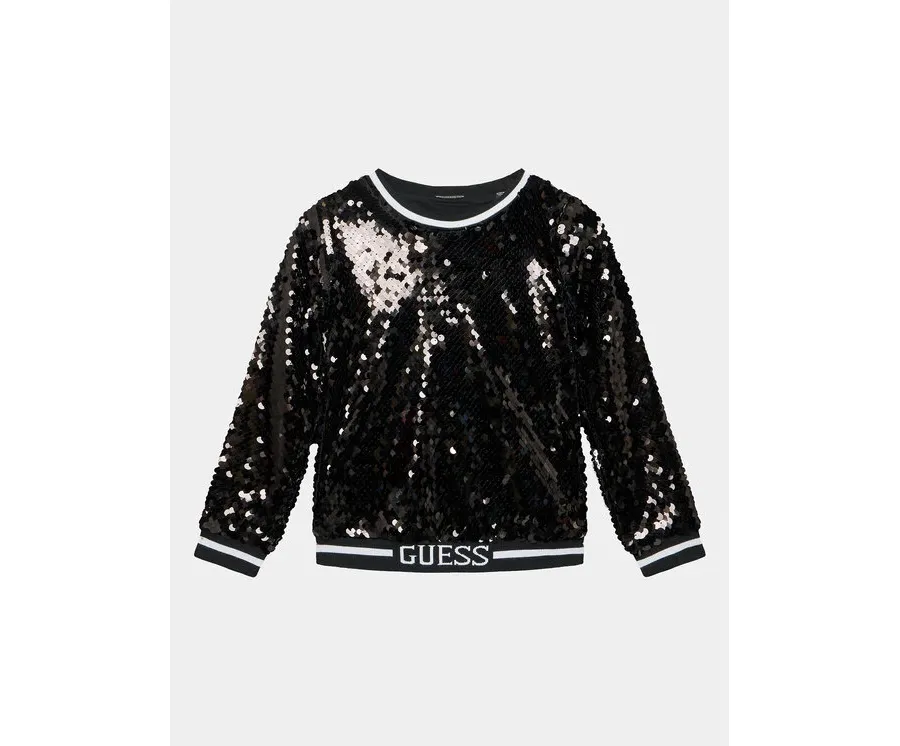 obrazek 1 Guess Bluza J3BQ27 WEXY0 Czarny Regular Fit