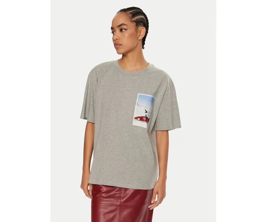 obrazek 1 2NDDAY T-Shirt Arale 2245243315 Szary Oversize