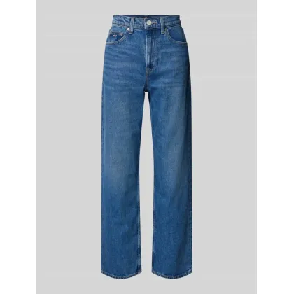 Zdjęcie Jeansy o kroju slim straight fit z 5 kieszeniami model ‘LAYLA’