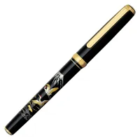 Picture Original Vicoh Modern Maki-e Crane & Mt Fuji-01 fountain pen
