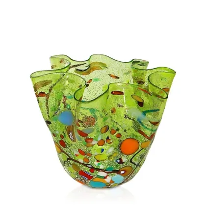 Zdjęcie Wyjątkowy wazon z weneckiego szkła (19 cm)