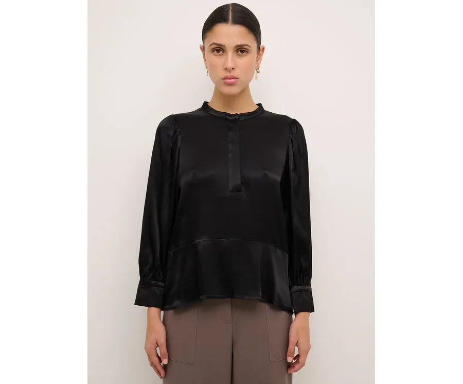 obrazek 1 Karen by Simonsen Bluzka Keanekb 10104588 Czarny Feminine Fit