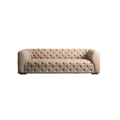 Zdjęcie Brązowa prestiżowa sofa do domu – Daytona