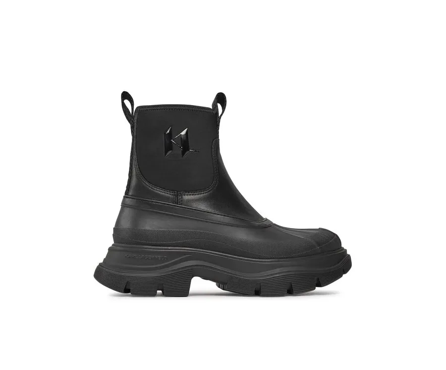 obrazek 1 KARL LAGERFELD Botki KL42970 Czarny
