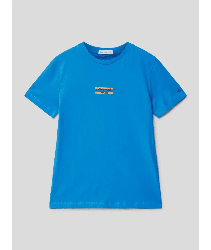obrazek 1 T-shirt z detalami z logo
