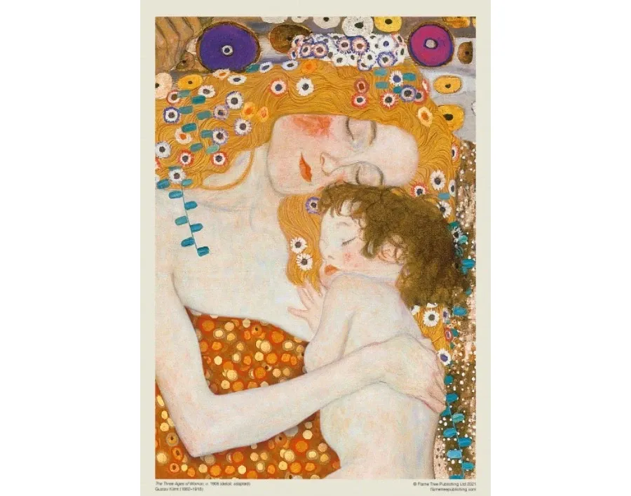 obrazek 3 Puzzle dla dorosłych Gustav Klimt: Trzy wieki kobiety - Flame Tree Publishing