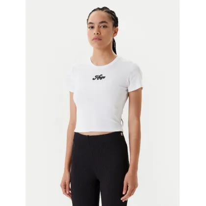 Zdjęcie HUGO T-Shirt Delanor_2 50539132 Beżowy Slim Fit