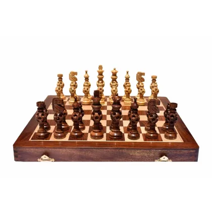 Zdjęcie Nowoczesny składany zestaw szachowy - The Chess Empire
