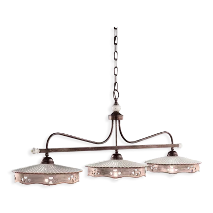 Zdjęcie Luksusowa potrójna lampa wisząca z Włoch