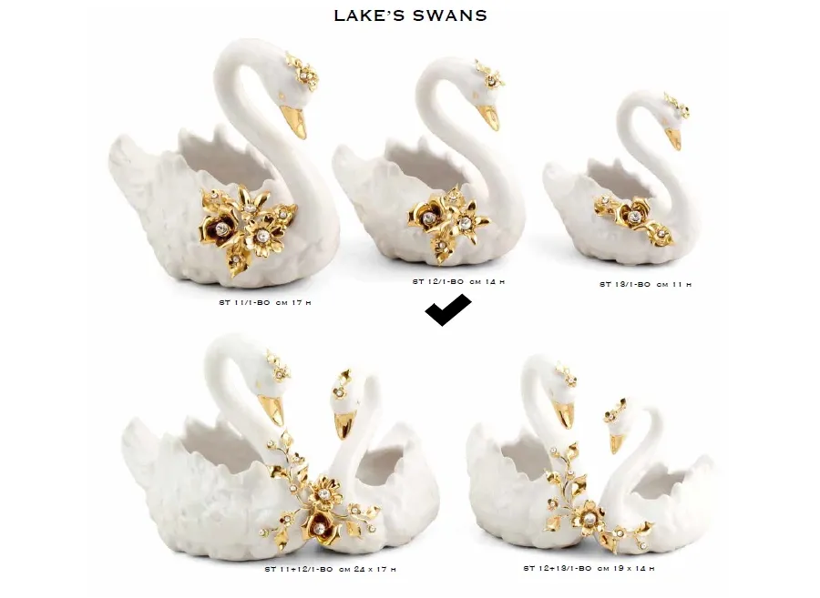 picture 1 Elegant decoration - swan from an Italian manufacture - Bruno Costenaro