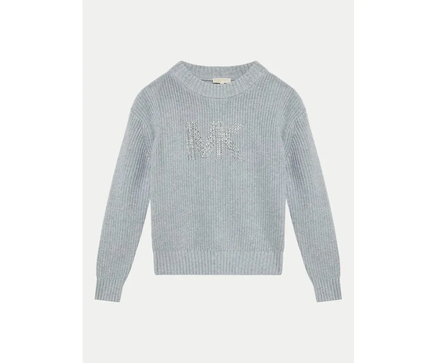 obrazek 1 MICHAEL KORS KIDS Sweter R30162 D Szary Regular Fit