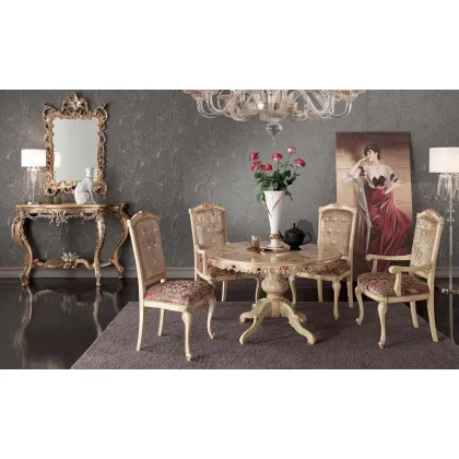 Zdjęcie Elitarny fotel w stylu antycznym do salonu – Morello Gianpaolo