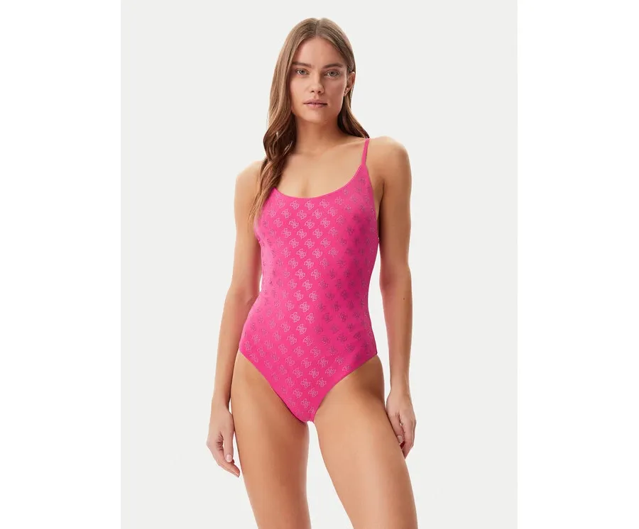 obrazek 1 Guess Strój kąpielowy E5GJ14 MC040 Różowy Regular Fit