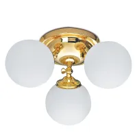 Zdjęcie Luksusowa potrójna lampa sufitowa do stylowej łazienki – 3SC