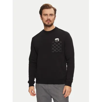 Zdjęcie KARL LAGERFELD Bluza 705097 551951 Czarny Regular Fit