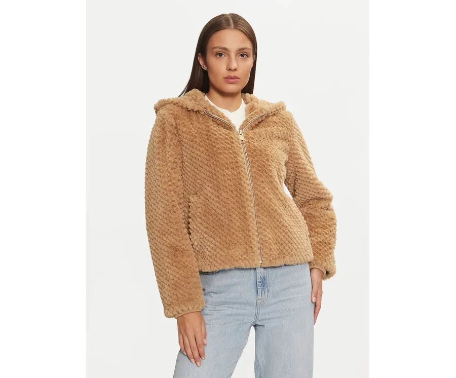 obrazek 1 Guess Kurtka przejściowa W3BL50 WFSD0 Beżowy Regular Fit