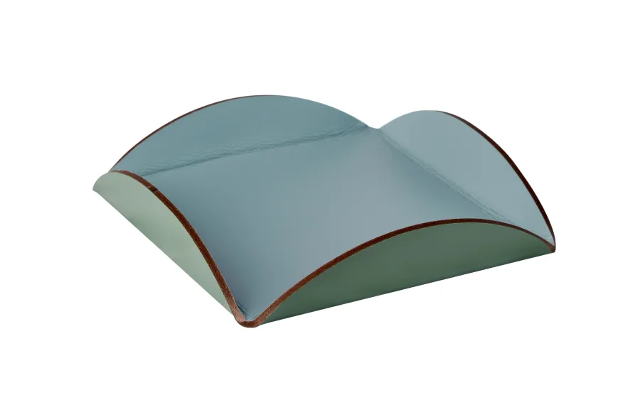 obrazek 1 Podkładka na sosy i przyprawy 15x15xH2,5 cm w kolorze jasnego błękitu