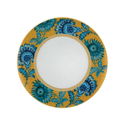Zdjęcie Porcelanowy talerz-półmisek Gold Exotic z ozdobnym motywem roślinnym i złotym wykończeniem - Vista Alegre