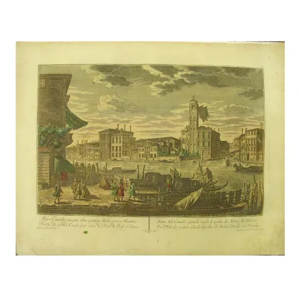Zdjęcie Georg Balthasar Probst, Widok na Canal Grande, 1770.