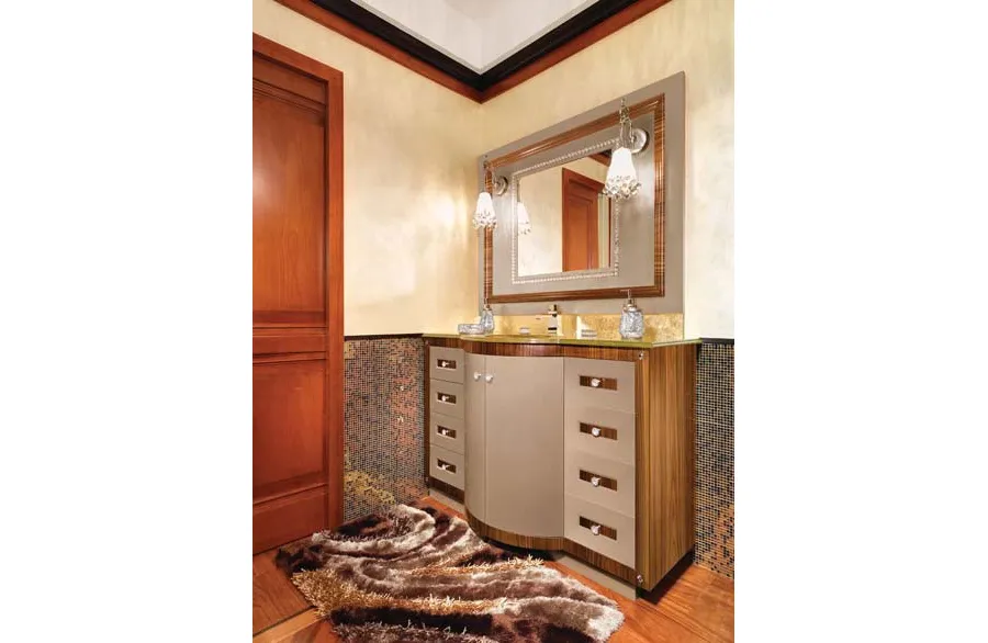 luxurious bathroom furniture in a classic style
