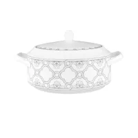 Picture A unique soup tureen from the Dynasty collection made of the highest quality Portuguese porcelain - Porcel