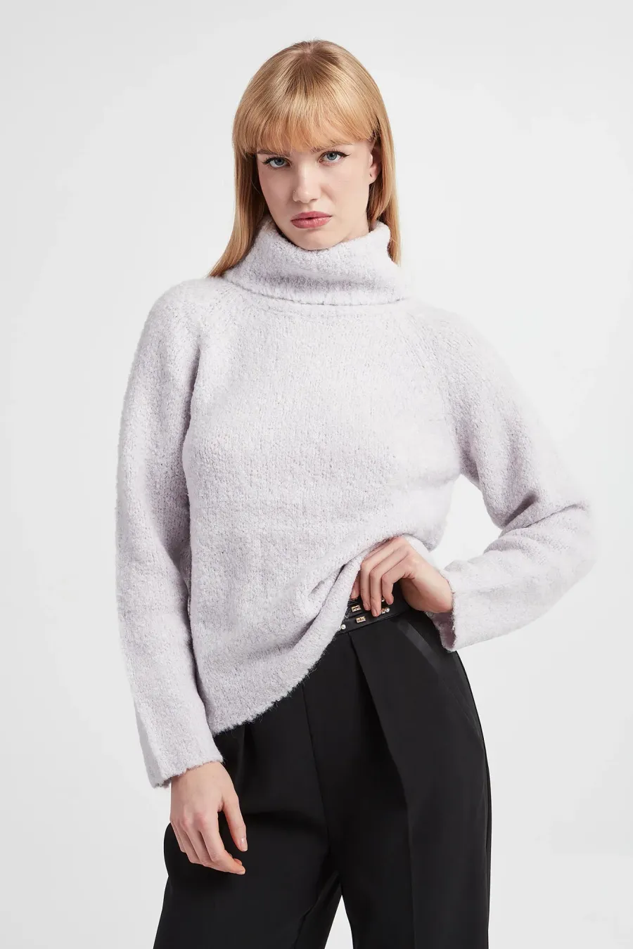 obrazek 1 Sweter damski z golfem PATRIZIA PEPE Patrizia Pepe