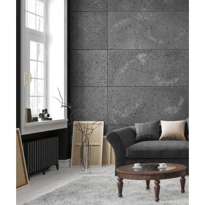 Zdjęcie 30x60 cm DS - (antracyt srebrne kruszywo) - płyta beton architektoniczny ultralekka