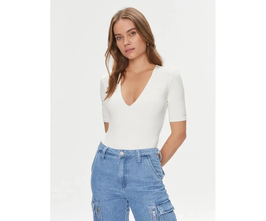 obrazek 1 Guess Body Chia V3BP23 KC450 Écru Slim Fit