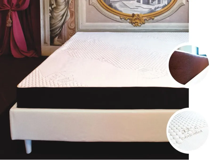 obrazek 1 Oryginalny materac piankowy ze strefami żelowymi