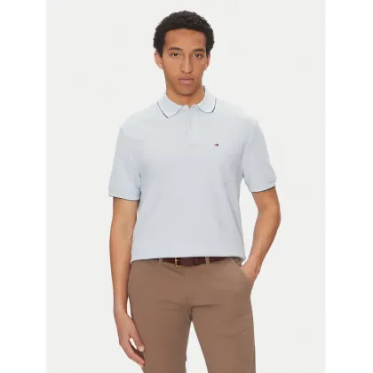 Zdjęcie Tommy Hilfiger Polo MW0MW38457 Błękitny Classic Fit