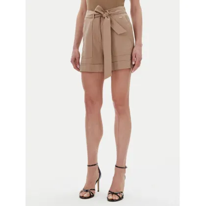 Zdjęcie Guess Szorty materiałowe W5GD1R WG4C2 Beżowy Relaxed Fit
