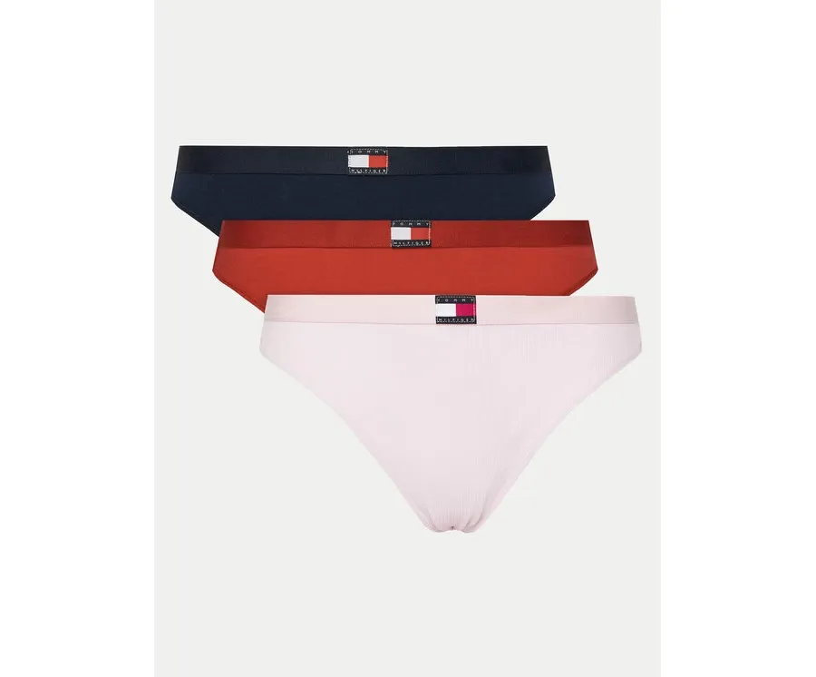 obrazek 1 Tommy Hilfiger Komplet 3 par stringów UW0UW05641 Kolorowy
