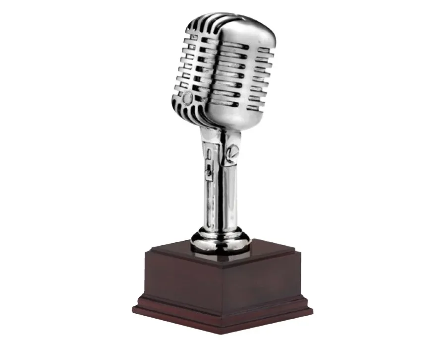 picture 1 Statuette with microphone - Astra Argenti