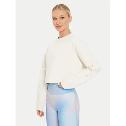 Zdjęcie Reebok Bluza Activ Coll Dreamblend Midlayer 100076297 Écru Relaxed Fit