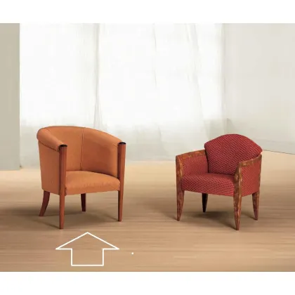 Zdjęcie Stylowy fotel w stylu antycznym do salonu - Morello Gianpaolo