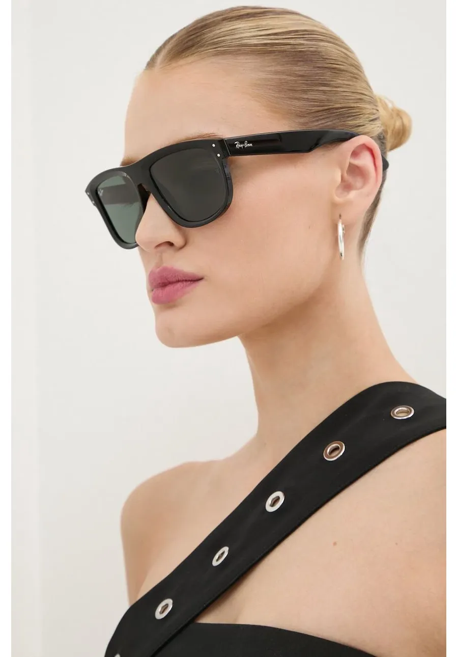 obrazek 1 Ray-Ban okulary przeciwsłoneczne BOYFRIEND REVERSE kolor czarny 0RBR0501S