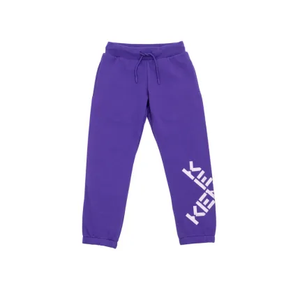 Zdjęcie Kenzo Kids Spodnie dresowe K14217 Fioletowy Regular Fit