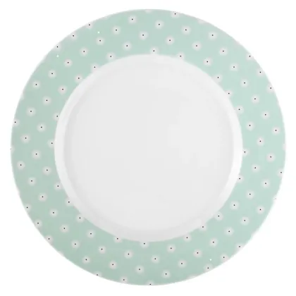 Zdjęcie Okrągły duży talerz obiadowy z porcelany 28 cm z Niemiec - Seltmann Weiden