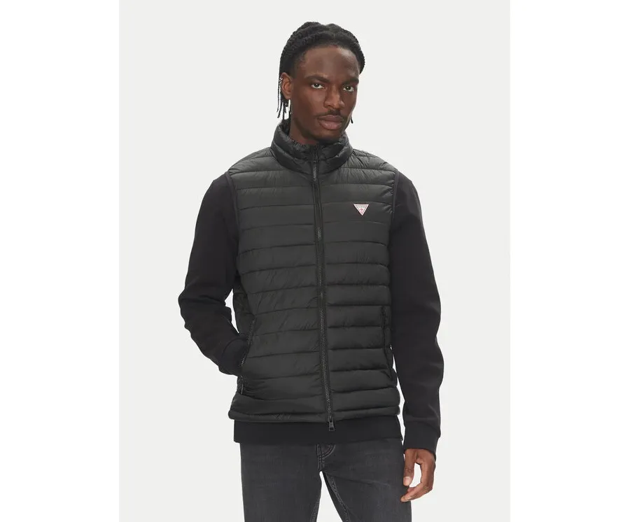 obrazek 1 Guess Jeans Bezrękawnik M5RN55 WHAB2 Czarny Regular Fit