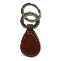 Picture Oval key ring with two wheels - Absolute Breton