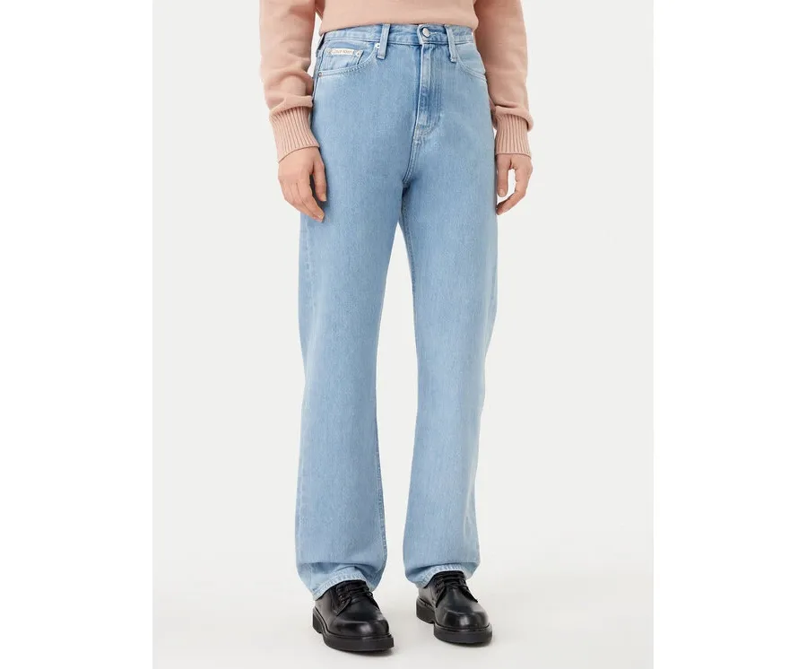 obrazek 1 Calvin Klein Jeans Jeansy J20J224997 Niebieski Straight Fit