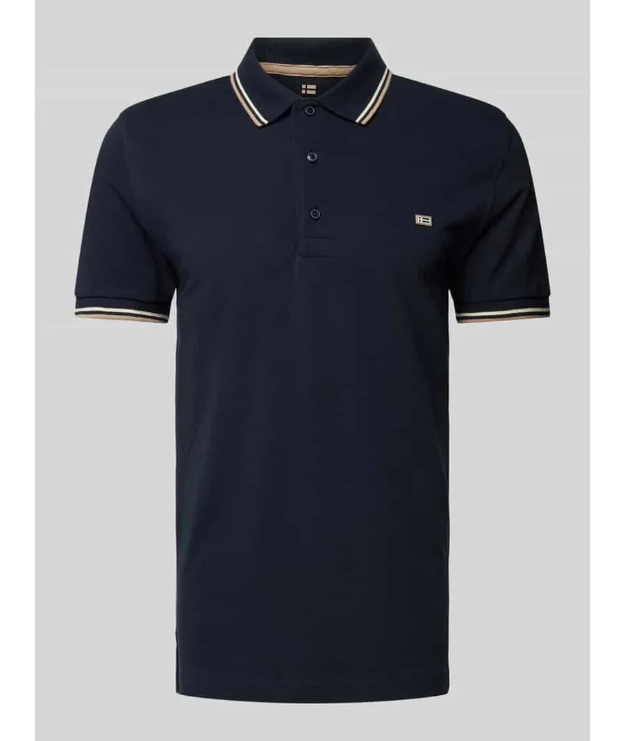 obrazek 1 Koszulka polo z detalem z logo