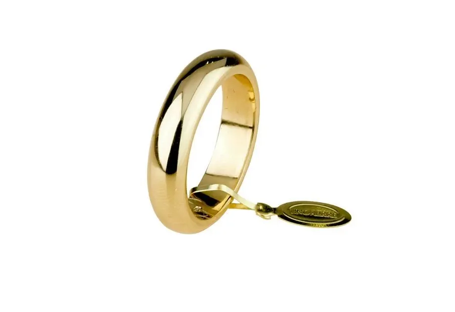 obrazek 1 klasyczna złota obrączka 4mm