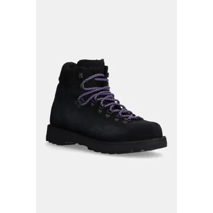Zdjęcie Diemme buty zamszowe Roccia Vet damskie kolor czarny na płaskim obcasie DI24FWRVW-I01S008BLK