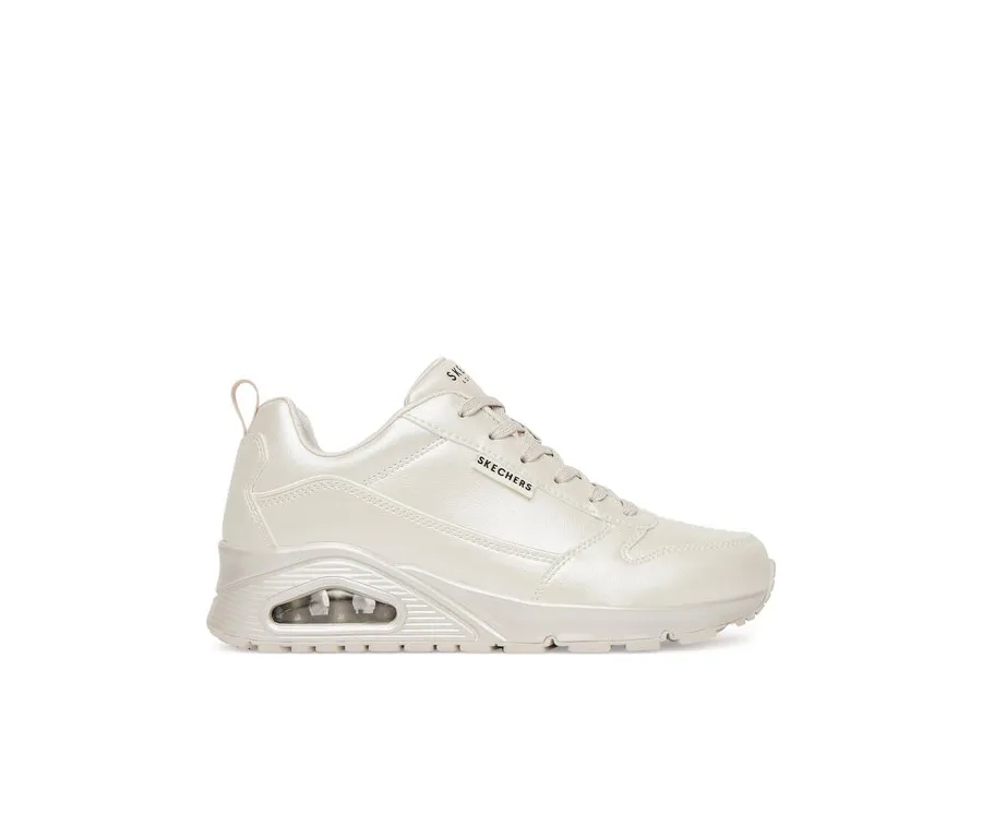 obrazek 1 Skechers Sneakersy Uno - Galactic Gal 177104/OFWT Biały